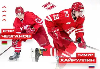 «Спартак» подписал новые контракты с двумя хоккеистами